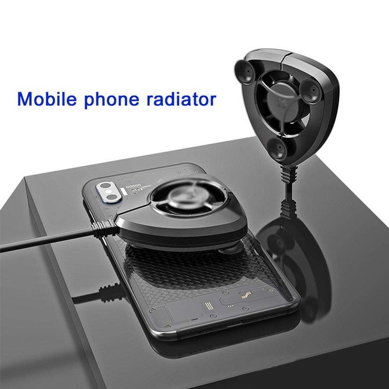 TEOYETTSF Mini Handheld Cooling Fan Gamepad Handle Radiator Mobile Phone Cooler Cooling Holder Tablet - Image 4