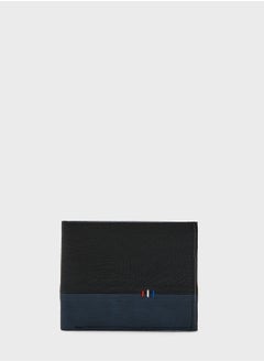 Color Block Bi Fold Wallet