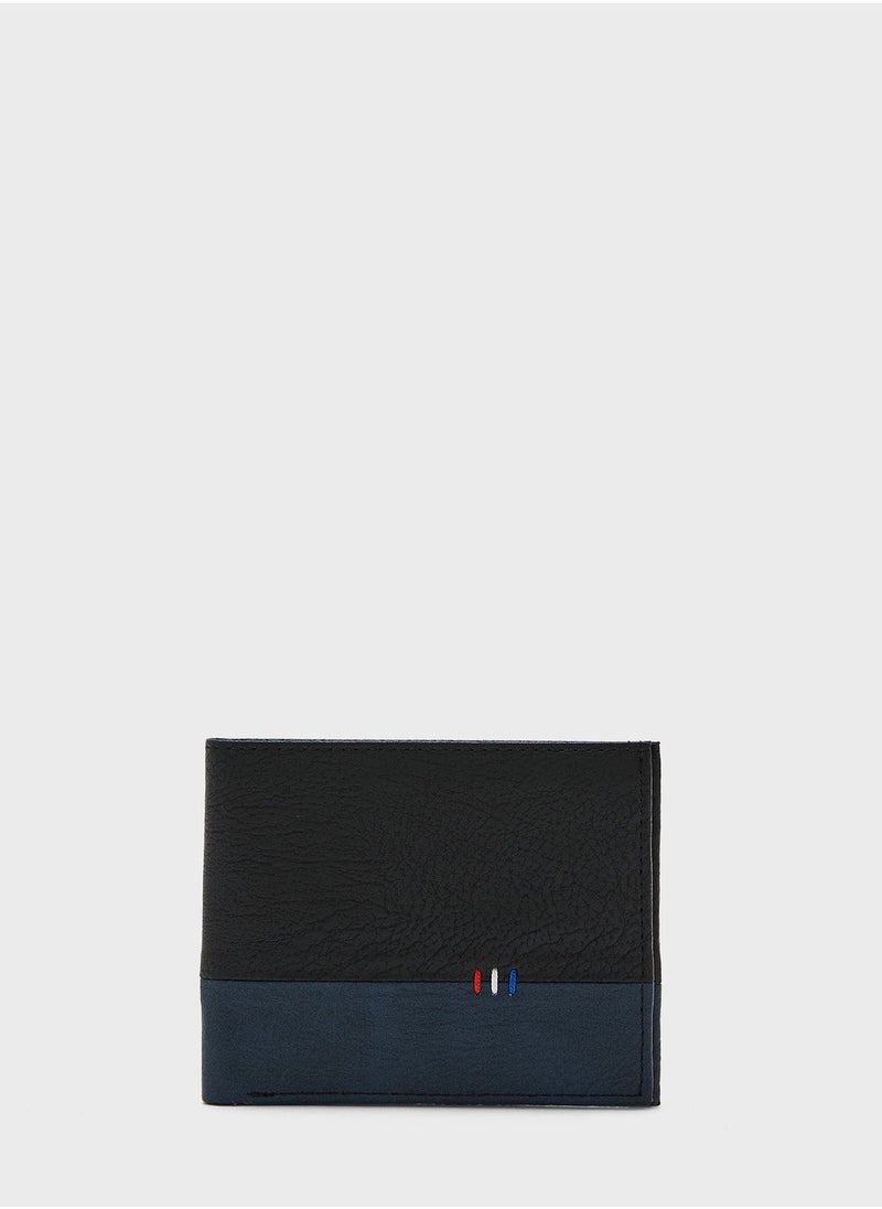 Seventy Five - Color Block Bi Fold Wallet - Image 1