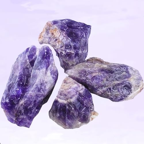 eshoppee 150-200 gm Amethyst Stone Rough Natural raw Crystal Rock for Healing Meditation Decoration and vastu Correction (Amethyst) - Image 4