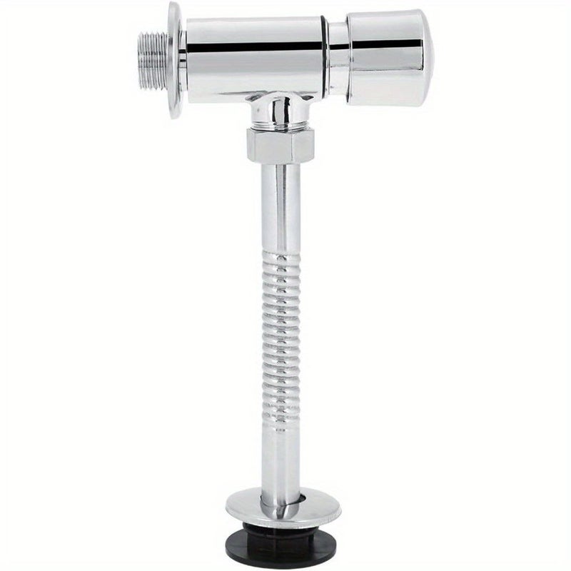 Manual Urinal Flush Valve Zinc Alloy Bidet T Adapter With Shut Off - Image 1