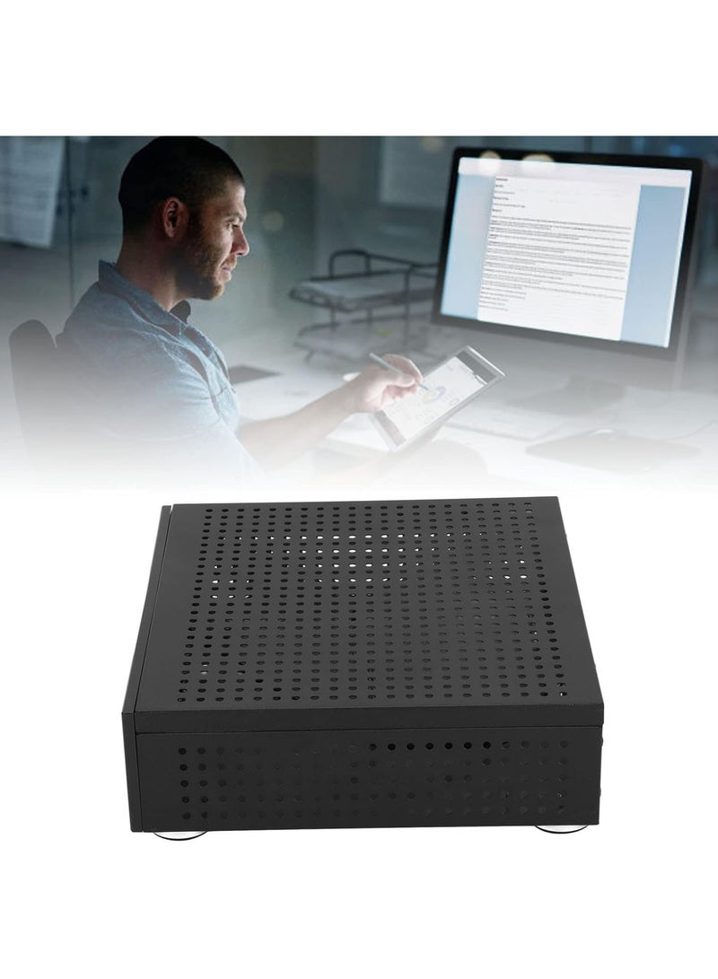 هيكل كمبيوتر مكتبي Mini ITX، هيكل كمبيوتر مكتبي M AXT للألعاب، لأجهزة الفيديو المنزلية، أجهزة كمبيوتر الفنادق، محطات الخدمة الذاتية، تبديد جيد للحرارة