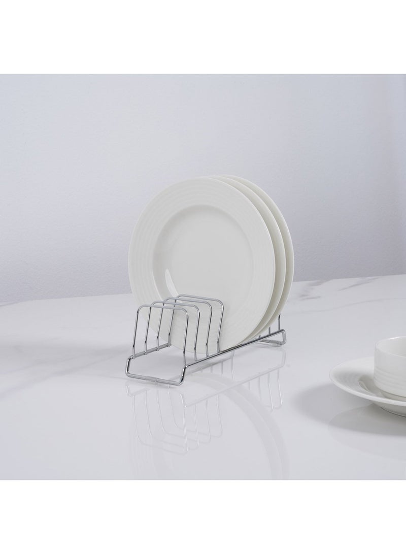Pan Home Essentials Plate Rack 9x9x28cm -Chrome - Image 3