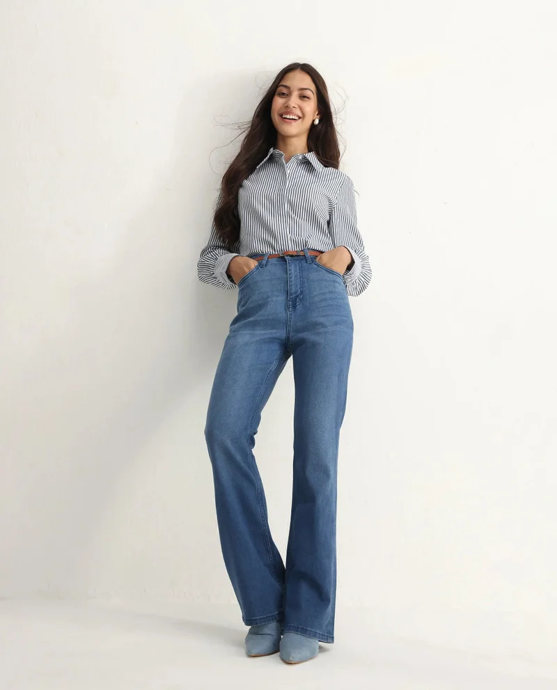 ريريزم Women's Bootcut Denim