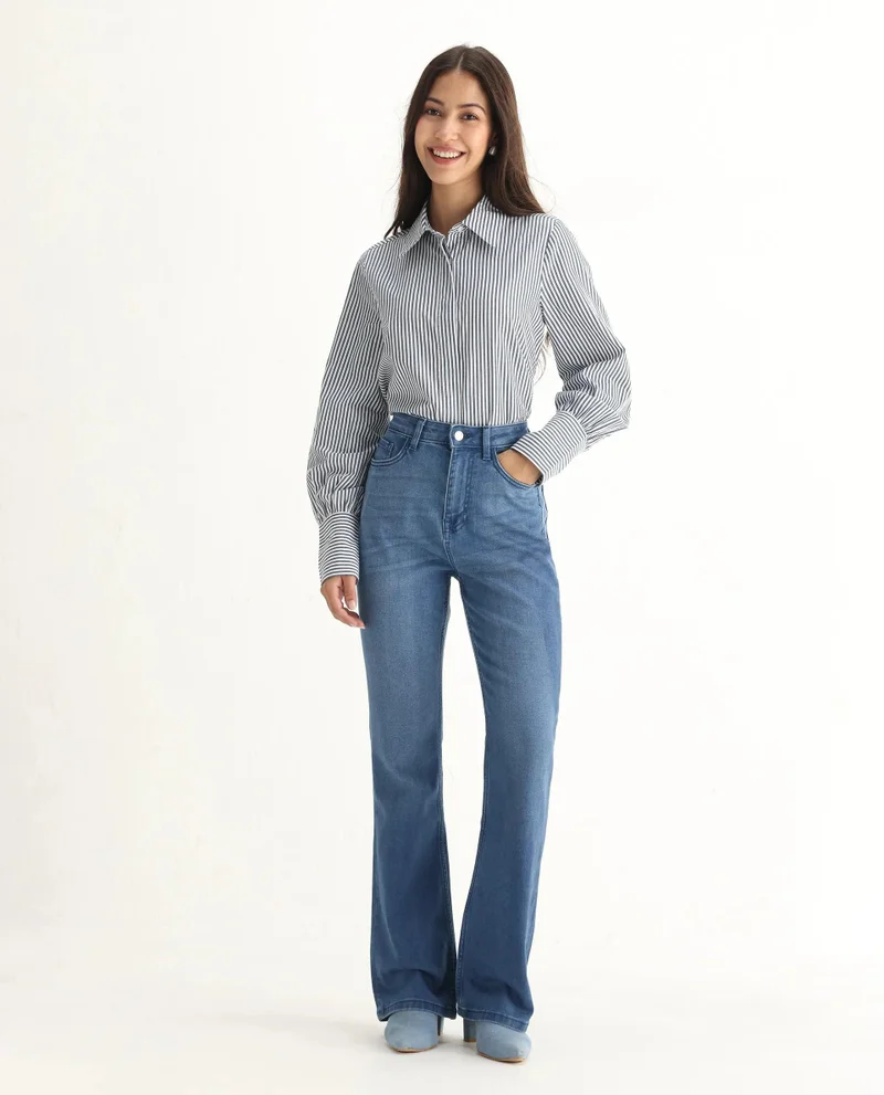 Rareism Women's Bootcut Denim