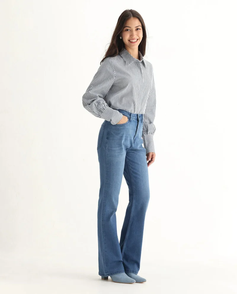 Rareism Women's Bootcut Denim