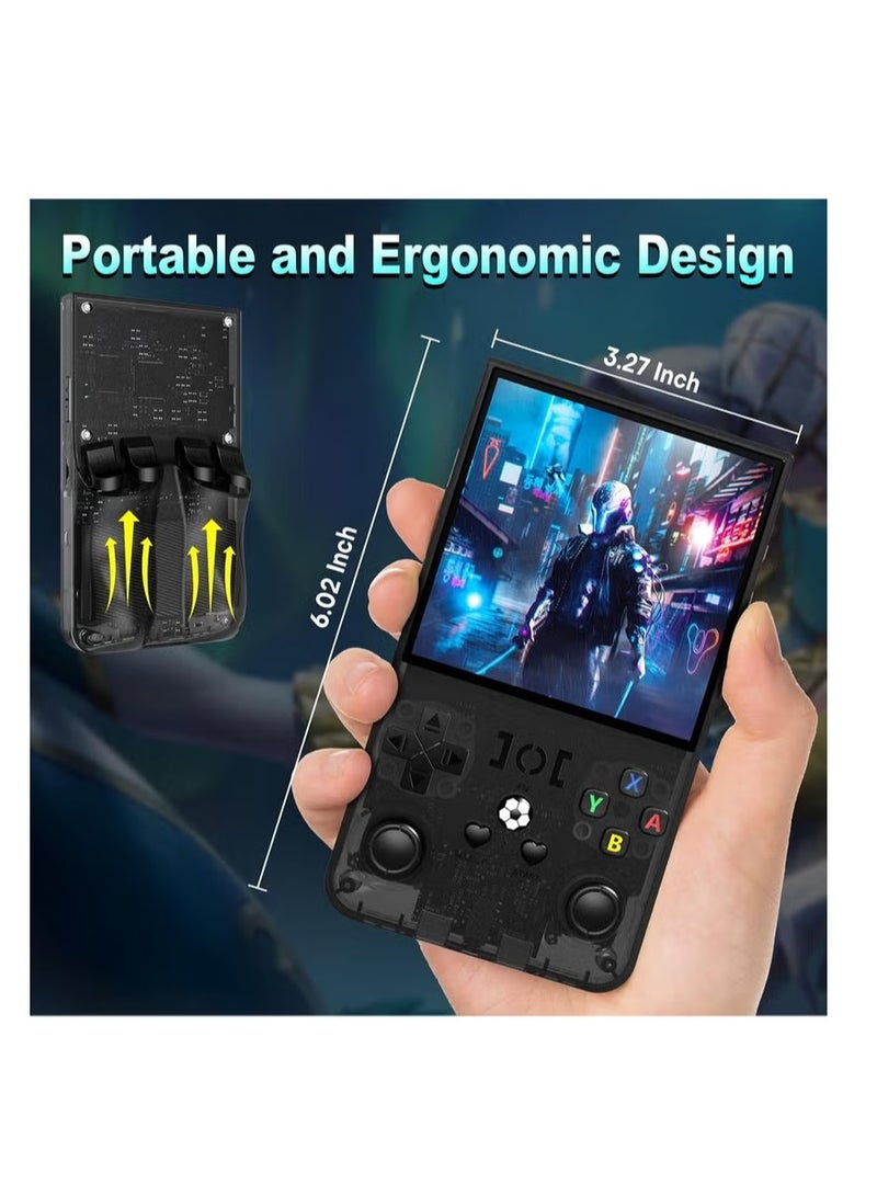 BlueFire R36MAX Retro Handheld Game Console with 4.0" IPS HD Screen, 64GB 18000+ Classic Games, Quad-Core RK3326, Linux OS, 30+ Emulators, 4000mAh Battery, Plug & Play, Dual Joysticks – Portable Gaming Console for Kids & Adults - Image 4