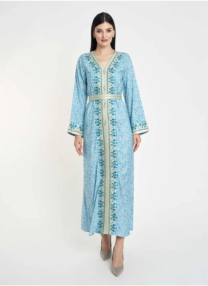 كشخة Printed Magarabi Look Jalabiya