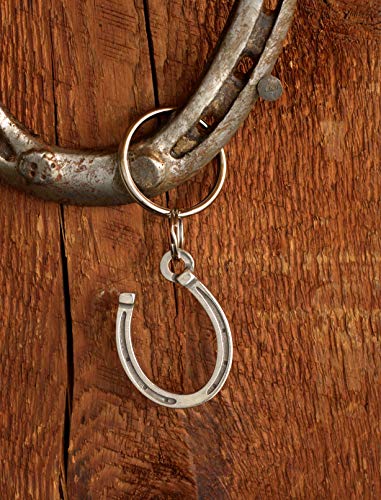 DANFORTH Horseshoe Keychain – Handcrafted Pewter Horse Shoe Keychain – Made In USA - Image 3