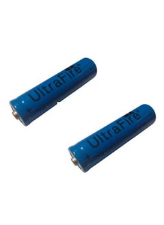 2 Pieces 18650 5000mAh 3.7V Long Lasting Rechargeable Lithium-ion Battery