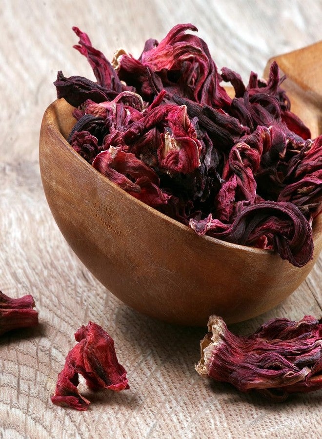 1400s_spices 4oz Dried Whole Hibiscus Flowers and Petals, Flor de Jamaica - Image 3