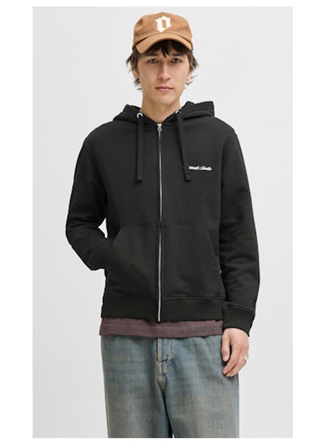JACK & JONES Jornorrebro Emb Sweat Zip Hood Noos - Image 2