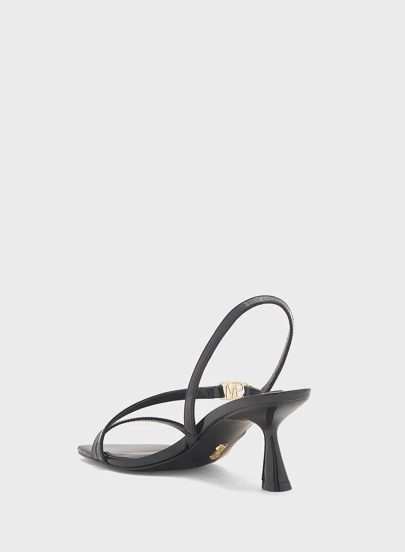 STEVE MADDEN Infuzer Ankle Strap Mid Heel Sandals