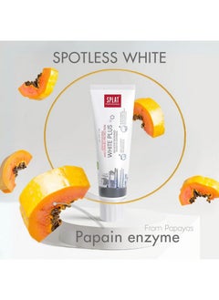 SPLAT Splat Toothpaste 100ML White Plus, Polishes Enamel, Removes Stains & Ensures Long-term Cleansing  - Image 2