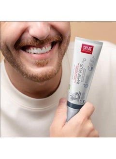 SPLAT Splat Toothpaste 100ML White Plus, Polishes Enamel, Removes Stains & Ensures Long-term Cleansing  - Image 5