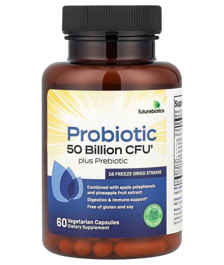 Futurebiotics Probiotic Plus Prebiotic 60 Vegetarian Capsules