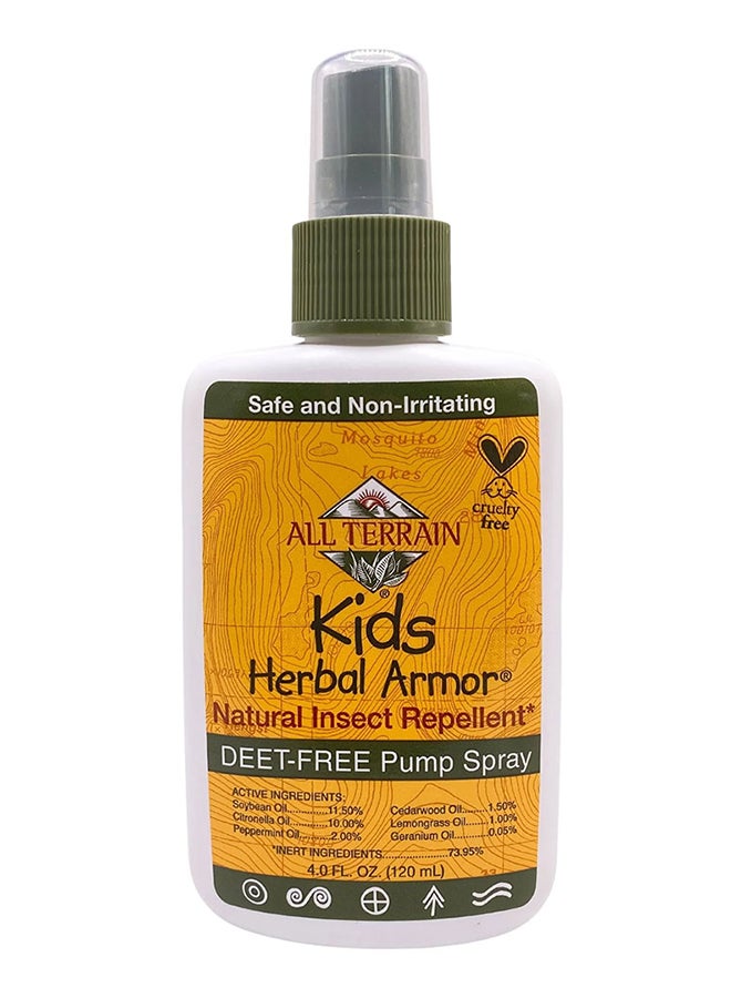 All Terrain Herbal Armor Deet Free Natural Kids Insect Repellant Spray 120 ML - Image 1