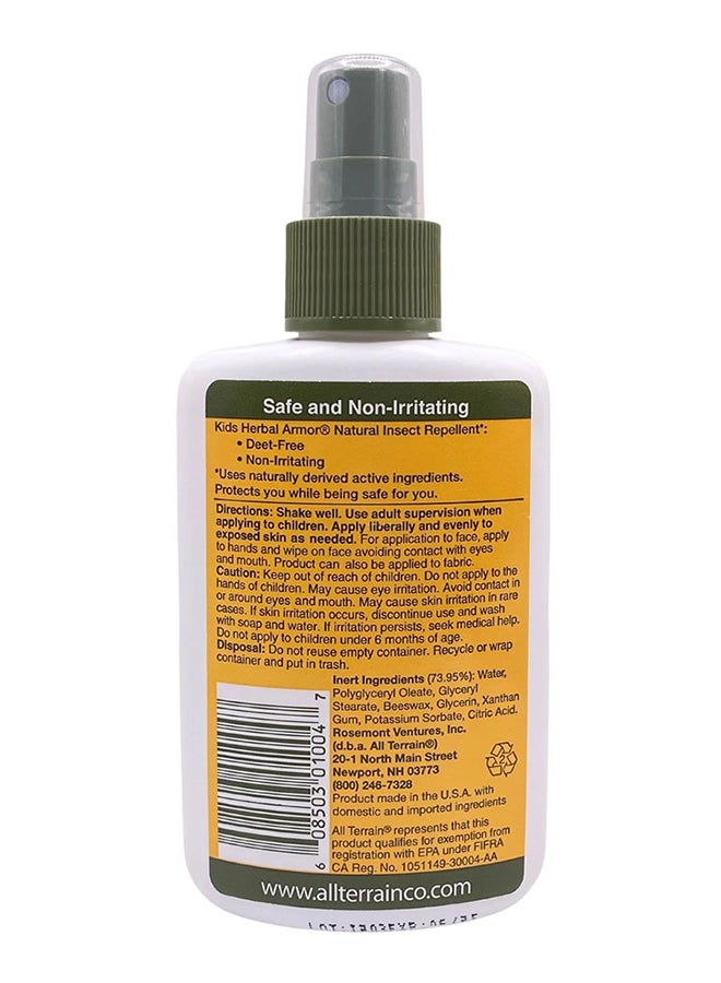 All Terrain Herbal Armor Deet Free Natural Kids Insect Repellant Spray 120 ML - Image 2