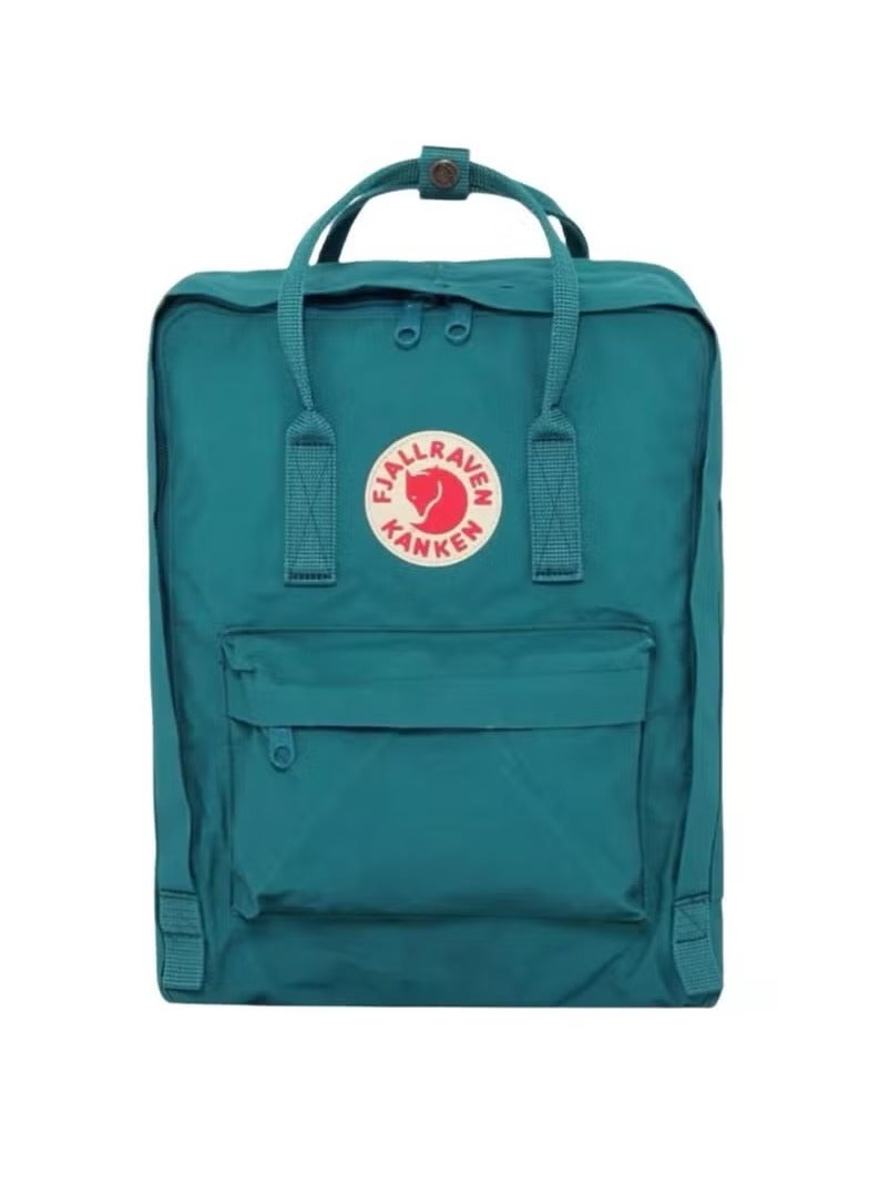 Fjallraven Fjallraven Kanken Classic Casual Backpack School Bag 16 Inches Ocean Green  - Image 1