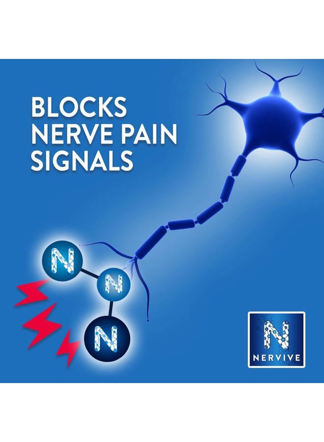 Nervive سائل رول أون لتخفيف الألم، أقصى قوة بدون فوضى مع ليدوكائين ونعناع للأصابع، القدمين، اليدين، الساقين والذراعين، 2.5 أونصة - Image 5