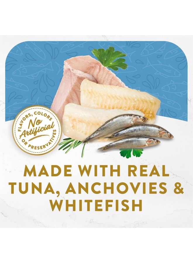 Fancy Feast Purina Fancy Feast Lickable Wet Cat Food Broth Topper Classic With Tuna, Anchovies and Whitefish - (Pack of 16) 1.4 oz. Pouches - Image 3