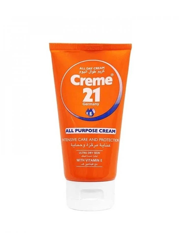 Creme 21 All Day Cream For Ultra Dry Skin With Vitamin E - 75 ml