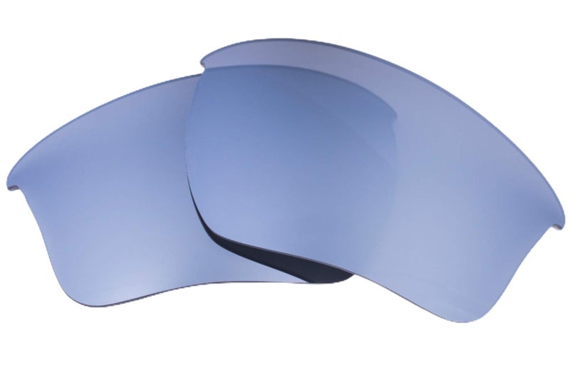 LenzFlip Polarized Replacement Lenses Compatible with Oakley Half Jacket 2.0 XL Sunglasses - Crafted in USA - (Grey Polarized with Silver Mirror) - Image 1