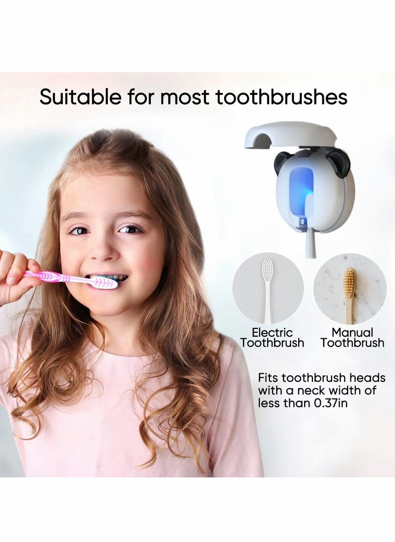 KASTWAVE - UV Sanitizer, Rechargeable Toothbrush Case, Portable Tooth Brush Sterilizer with Cover - Image 1
