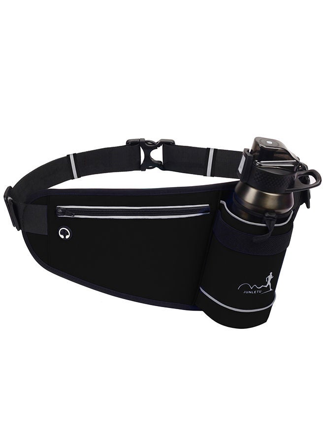 Waist Belt Bag with Water Bottle