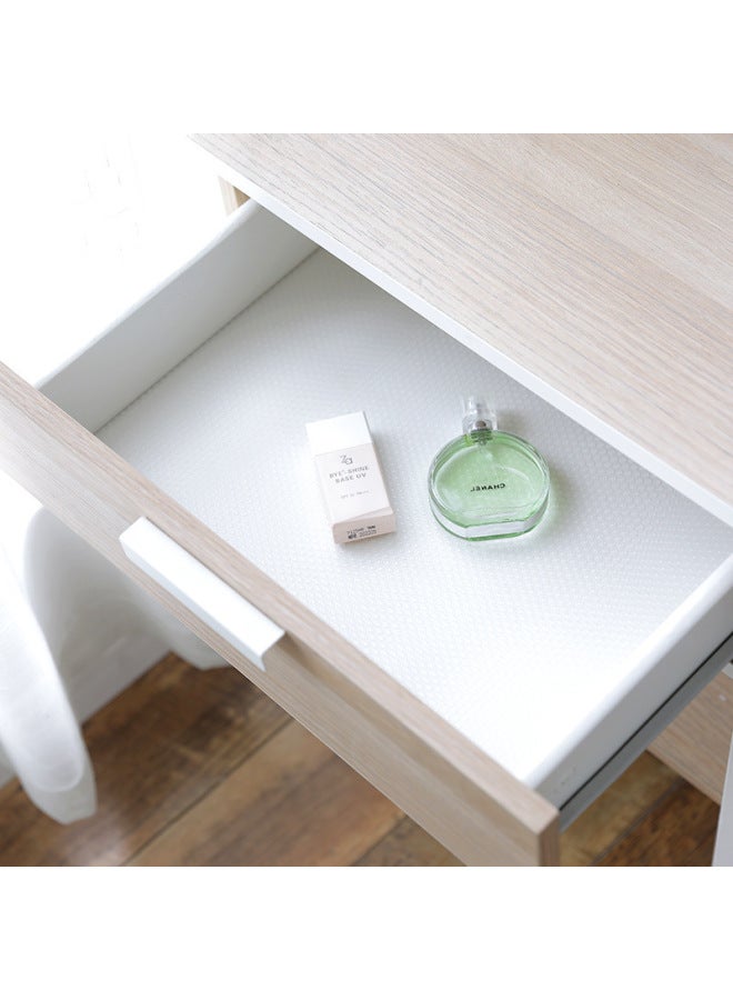 Trendy Eva Moisture-proof Drawer Cabinet Kitchen Dustproof Dining Placemat Non-slip Heat Resistant Durable Table Mat-Color:Flat Grain-lotus Root Powder-Specifications:30*150cm  - Image 5