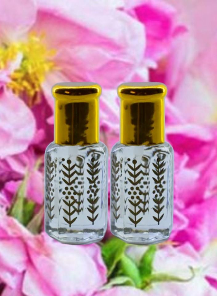 2 Pieces Natural Istanbul Flower Fragrance Perfume Oil 6 Ml