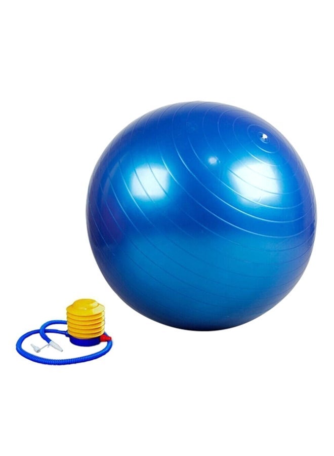 Generic 75cm Exercise Ball with Textured Surface for Improved Grip