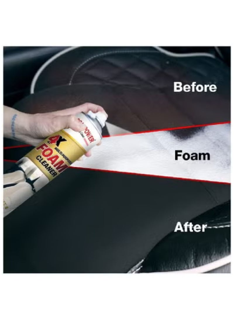 RoadPower Multipurpose Foam Cleaner For Car And Kitchen Restoring Spray 650Ml - Image 4