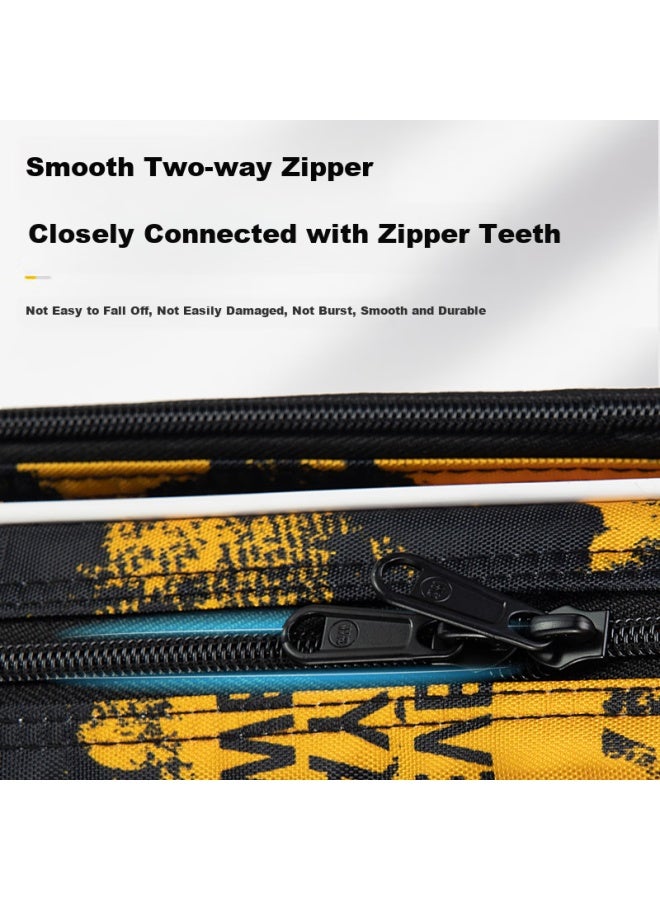 Gwgw Fishing Rod Bag 1.3m Single-layer Large Belly Bag Fish Rod Bag Sea Rod Bag Rock Fishing Rod Bag Bag Fishing Tackle Accessories - Image 4