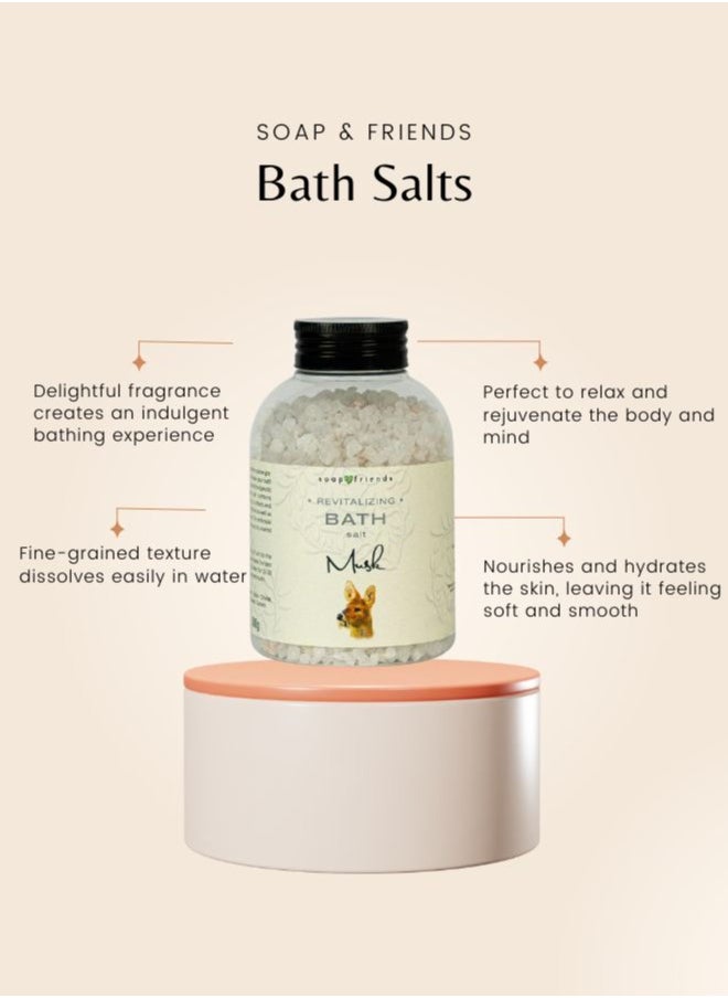 Soap&Friends Soap&Friends Sensual Musk Bath Salt for Skin Renewal and Vitality 500g  - Image 4