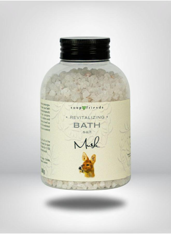 Soap&Friends Soap&Friends Sensual Musk Bath Salt for Skin Renewal and Vitality 500g  - Image 2