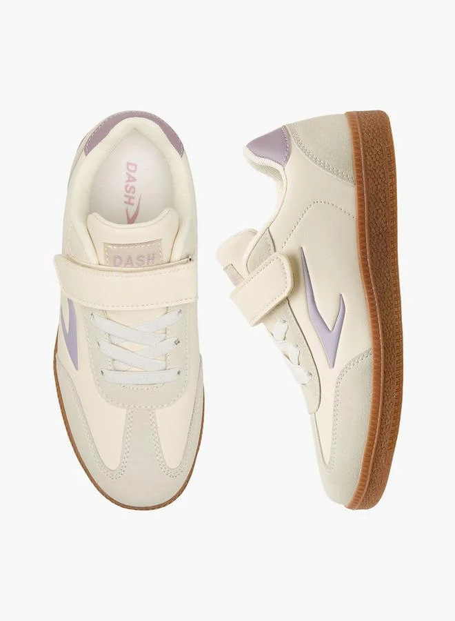 Dash Girls Hook & Loop Sports Shoes