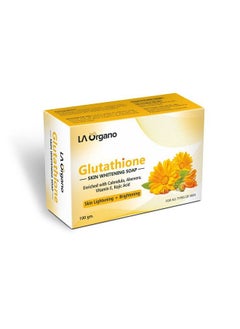 LA Organo Glutathione Calendula Skin Whitening Soap For All Skin Type (100Gm) Pack Of 1  - Image 1