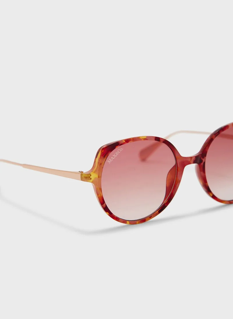 MAXCO Oversized Shape Sunglasses