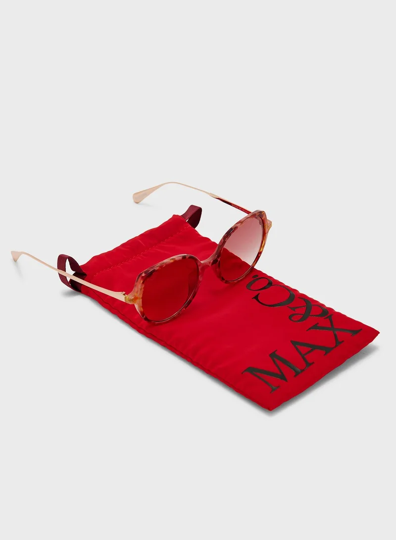 MAXCO Oversized Shape Sunglasses
