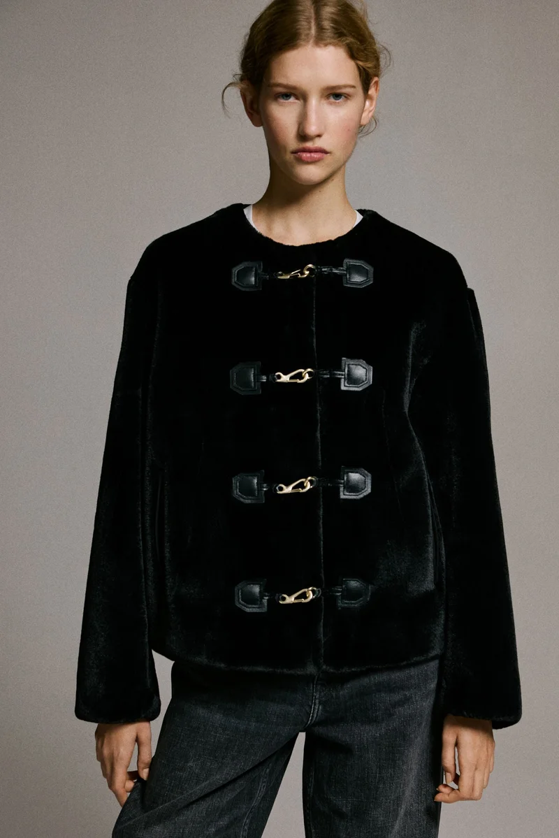 اتش اند ام جاكيت شتوي سميك