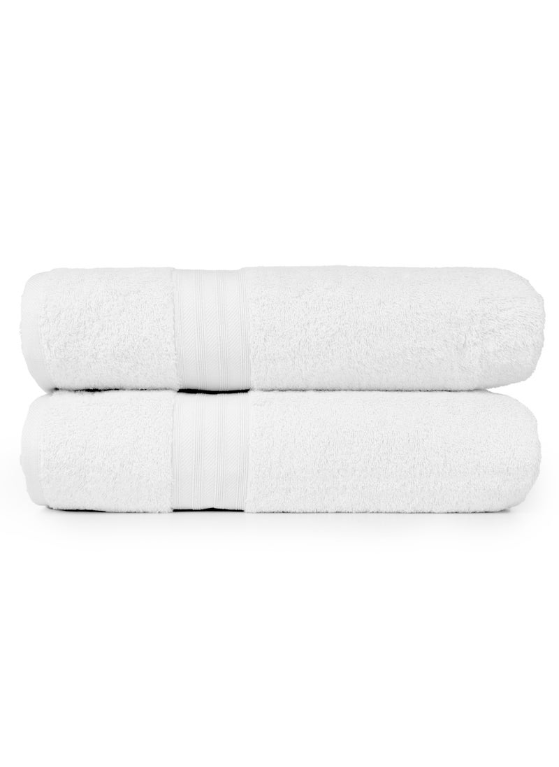 CLEANUP TOWELS - Cleanup Towels Set of 02 Bath Sheets. Size 90x170 Cm. Durable Quality With Excellent Color Options Specially Designed To Match Your Washroom And Home As You Desire. Well Absorbant Durable Lasts Long. 550 + GSM Guranteed. - Image 1