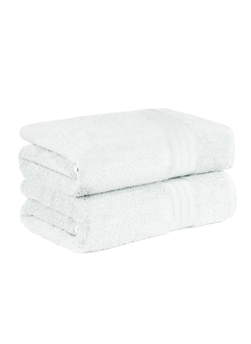 CLEANUP TOWELS - Cleanup Towels Set of 02 Bath Sheets. Size 90x170 Cm. Durable Quality With Excellent Color Options Specially Designed To Match Your Washroom And Home As You Desire. Well Absorbant Durable Lasts Long. 550 + GSM Guranteed. - Image 1