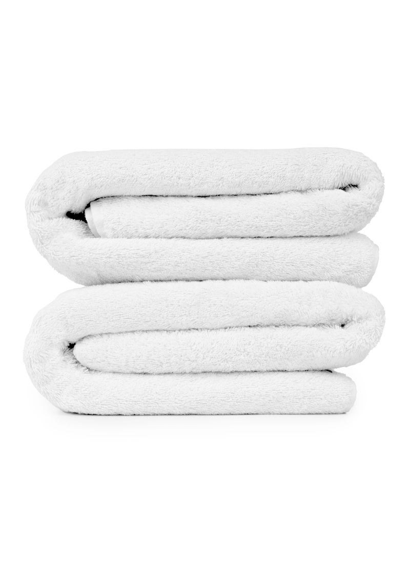CLEANUP TOWELS - Cleanup Towels Set of 02 Bath Sheets. Size 90x170 Cm. Durable Quality With Excellent Color Options Specially Designed To Match Your Washroom And Home As You Desire. Well Absorbant Durable Lasts Long. 550 + GSM Guranteed. - Image 1