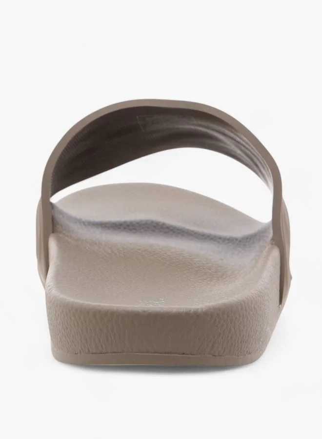 LBL by Shoexpress Men Textured Slip-On Slides