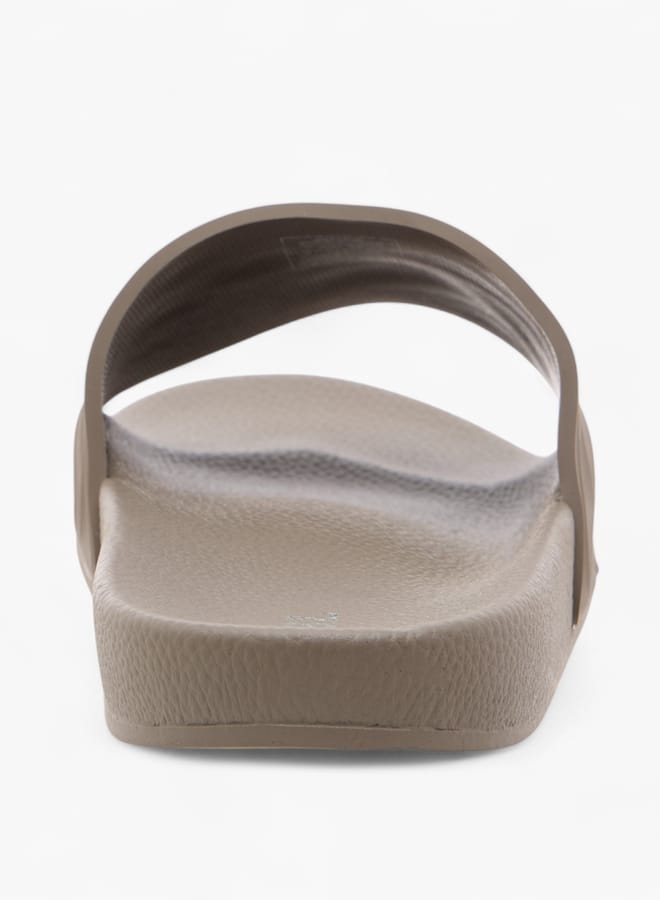 LBL by Shoexpress Men Textured Slip-On Slides - Image 4