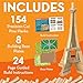 MindWare KEVA Models Monuments 154 Wooden Building Planks StepbyStep Instructions to Build Iconic World Landmarks - Image 4