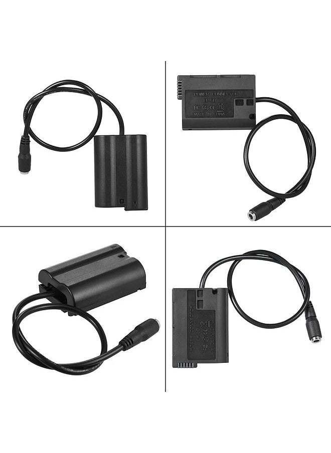 ANDOER - EN-EL15 Fully Decocded Dummy Battery Pack DC Coupler Connector for Nikon D7200 D500 D810 D750 D7100 D7000 D800E D800 D610 D600 DSLR Camera - Image 1