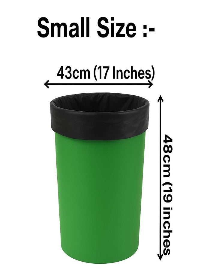Zipouch Compostable Garbage Bags for Dustbin Bag (43 X 48 cms) 90 Bags (6 Packs) Dustbin Bag/Trash Bag For Dry & Wet Waste | Black Perforated Box for Easy Dispensing - Image 3
