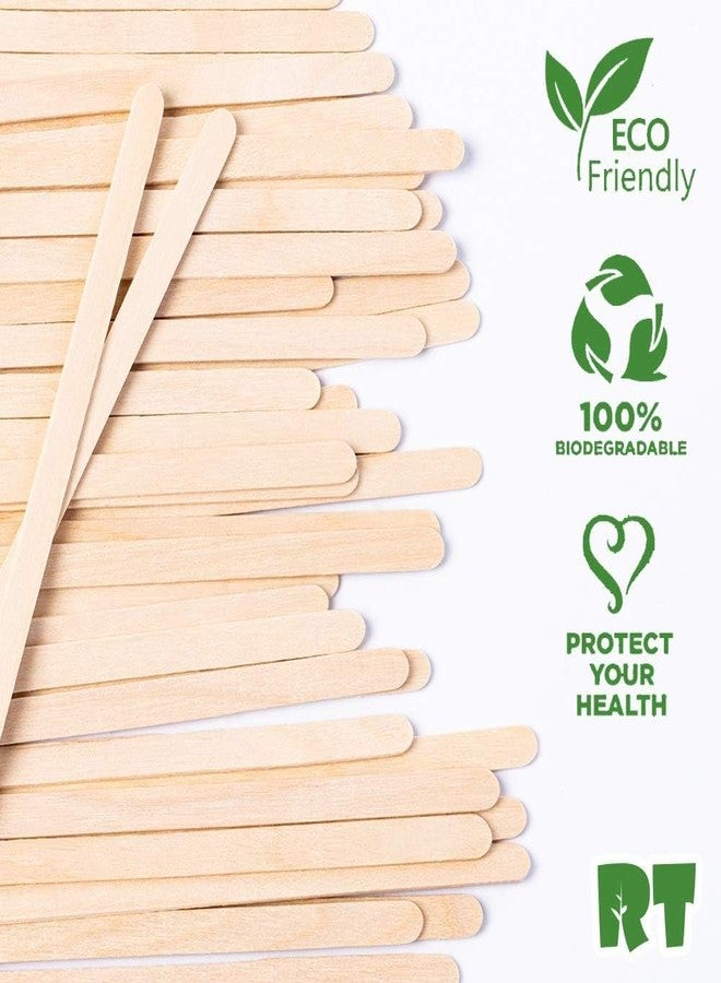 RINKLE TRENDZ RT－Wooden coffee stirrer natural birch can be used for tea hot drinks and cold drinks the stirrer sticks 5.5"inch 1000 sticks packaging - Image 2